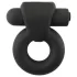 Pulselock Vantr - baterijski vibracijski obroček za penis in moda (črn) - 25 mm