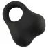 Pulselock Taur - silikonski obroč za moda z uteženimi kroglicami (črn)