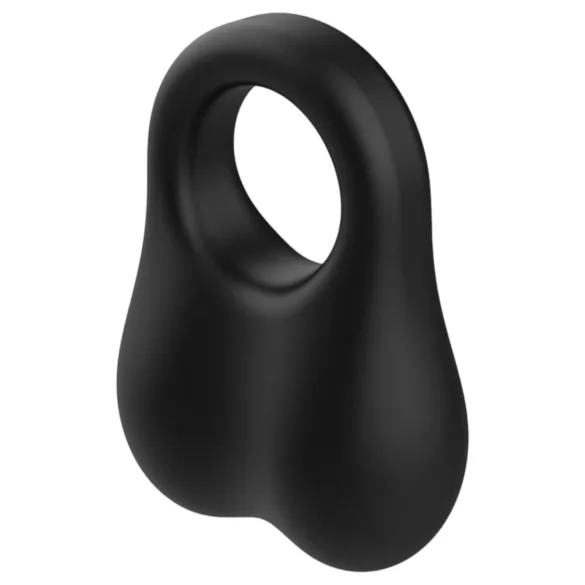 Pulselock Taur - silikonski obroč za moda z uteženimi kroglicami (črn)