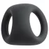 Pulselock Taur - profiliran obroček za penis in moda (črna)