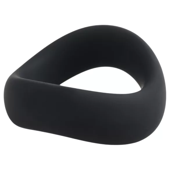 Pulselock Cocktura - zvit silikonski obroček za penis (črn) - 5 cm