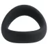 Pulselock Cocktura - zvit silikonski obroček za penis (črn) - 5 cm