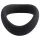 Pulselock Cocktura - zvit silikonski obroček za penis (črn) - 47,5 mm