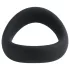 Pulselock Cocktura - zvit silikonski obroček za penis (črn) - 47,5 mm