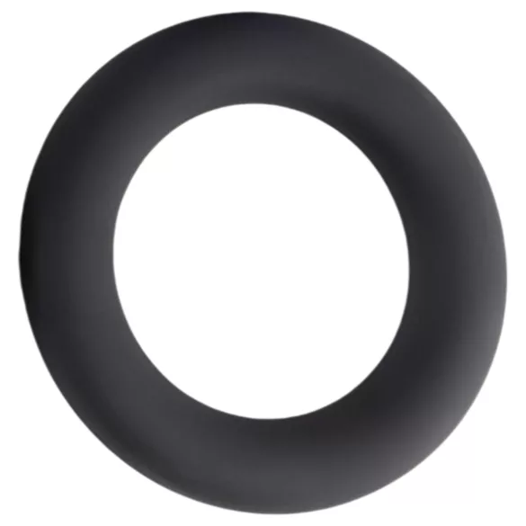 Pulselock Cirkl - črn silikonski obroček za penis (30 mm)