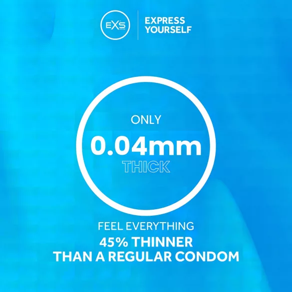 EXS Air Thin - kondomi iz lateksa - ekstra tanki - 48 kos