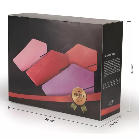 Desirel Magic Pillow klinast komplet za seks blazino - mala + velika (rdeča)