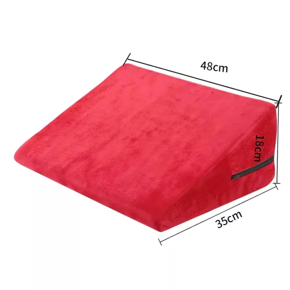 Desirel Magic Pillow klinast komplet za seks blazino - mala + velika (rdeča)