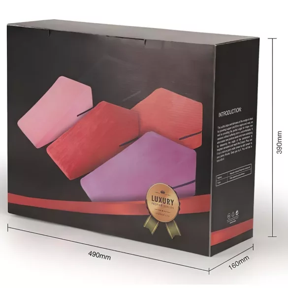 Desirel Magic Pillow - klinasti seks vzglavnik - velik (rdeč)
