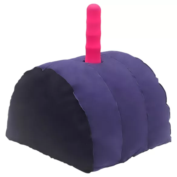 Desirel Magic Pillow - Napihljivi seks vzglavnik z držalom za dildo (vijoličen)