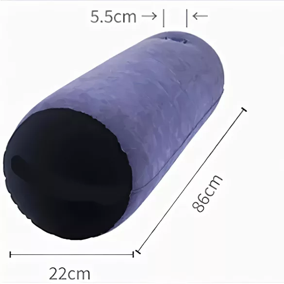 Magic Pillow - napihljiva seks blazina - cilindrična vijolična