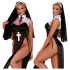 JSY 085 - nunina obleka (črna)