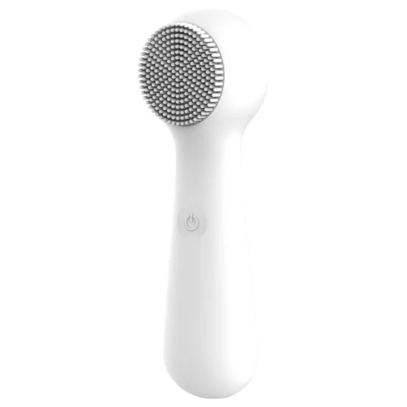FaceClean - brezžična, vodoodporna naprava za masažo obraza (bela)