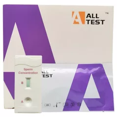   Alltest hitri test za koncentracijo sperme za domačo uporabo (2 kos)