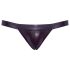 Svenjoyment – sijajni jockstrap (črn) - M