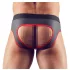 Svenjoyment - moške jockstrap spodnjice z odprtino - črna - M