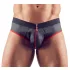 Svenjoyment - moške jockstrap spodnjice z odprtino - črna - L