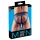 Svenjoyment - moške odprte spodnjice jockstrap - črna/modra
