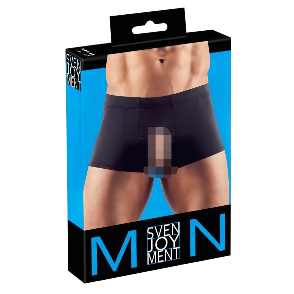 Svenjoyment - Showmaster moške boksarice (črne) - 2XL