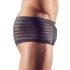 Átlátszó, csíkos boxer (fekete) - L