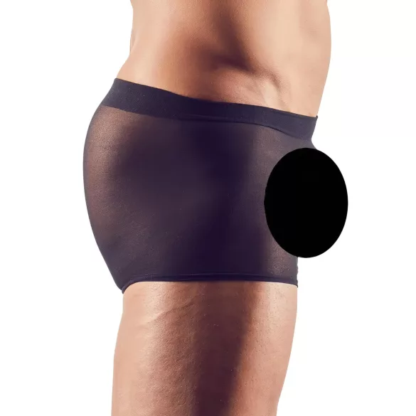 Svenjoyment - prozorne boksarice set - črna - 2-delni - S-L