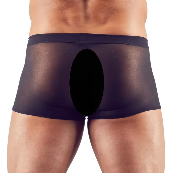Svenjoyment - prozorne boksarice set - črna - 2-delni - S-L
