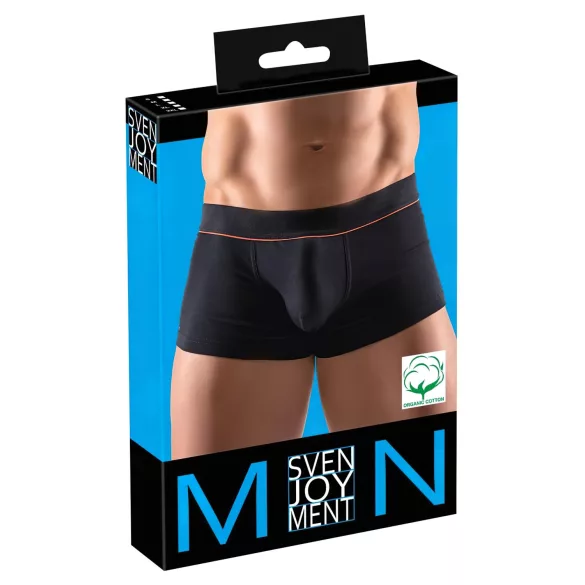 Svenjoyment - udobne boksarice iz eko bombaža (črne) - L