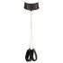Cottelli Bondage - Čipkast sijoči komplet spodnjega perila (4 deli) - XL