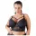 Cottelli Plus Size - čipkast nedrček z naramnicami (črna) - 85E