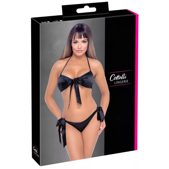 Cottelli - bikini modrček set (črna)