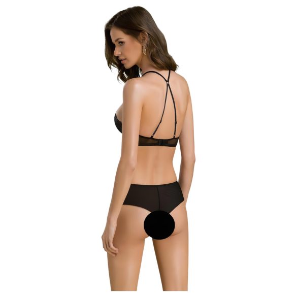 Passion Eco Kerria - čipke bikini komplet (črna) - L/XL
