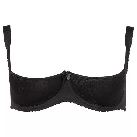 Cottelli Plus Size - dvigovalec prsi - črna - večja velikost - 95D