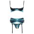 Cottelli - Jade - ekskluziven set za dvig prsi (zelen) - 90B/XL