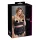 Cottelli Plus Size - nedrček z naramnicami in obročki za dvig prsi (črn) - 85E