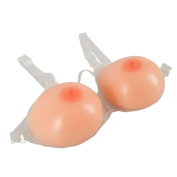 Cottelli - silikonske push-up prsi za pripenjanje - 2x1200g
