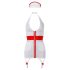 Cottelli - Oblekica medicinske sestre s podvezicami - XL
