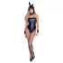 Cottelli Bunny - seksi zajčica kostum - svetleč, 5-delni komplet - L