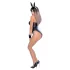 Cottelli Bunny - seksi zajčica kostum - svetleč, 5-delni komplet - L