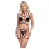 Cottelli - okrasni body pas in tanga - črna - S-L