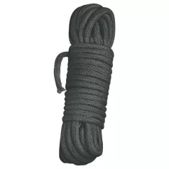 Shibari - bondage vrv - 7 m - črna