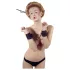Bad Kitty - set za BDSM - rdeče-črna