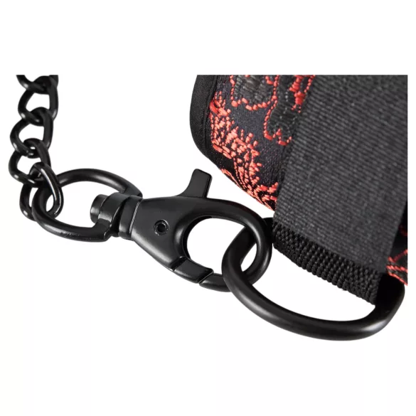 Bad Kitty - set za BDSM - rdeče-črna