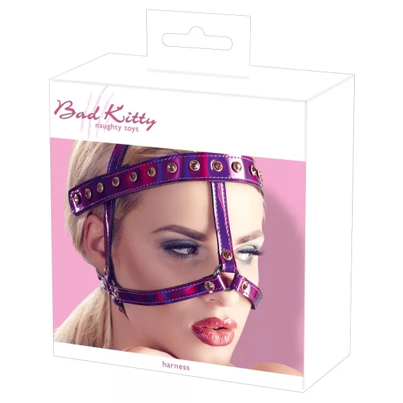 Bad Kitty - bleščeči naglavni trak (roza)