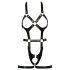 Bad Kitty odprti črni body harness