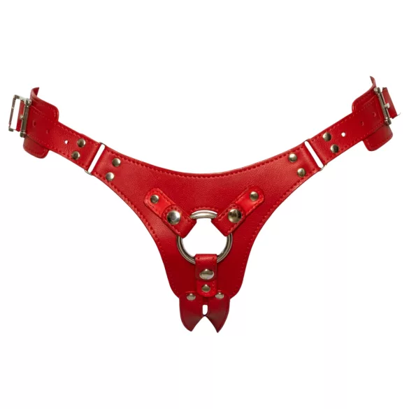 Bad Kitty - pas za strap on - rdeč