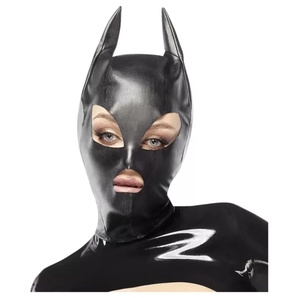 Bad Kitty - maska za mačko - črna