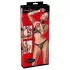 Bad Kitty - bondage komplet - 7 delni set - rdeča