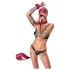 Bad Kitty - bondage komplet - 7 delni set - rdeča