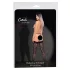 Cottelli Legwear - samostoječe nogavice - leopard vzorec - črne - 5