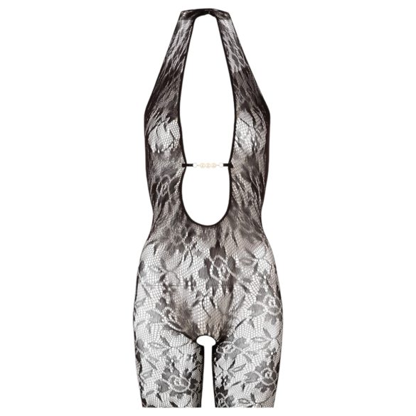 NO:XQSE - Čipkasti kombinezon z biserno dekoracijo - L/XL